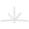 Ekena Millwork Alberta Architectural Grade PVC Gable Bracket, 96"W x 52"H x 4"D x 4"F, 13/12 Pitch GBP096X52X0404ALB00 - alternate 5